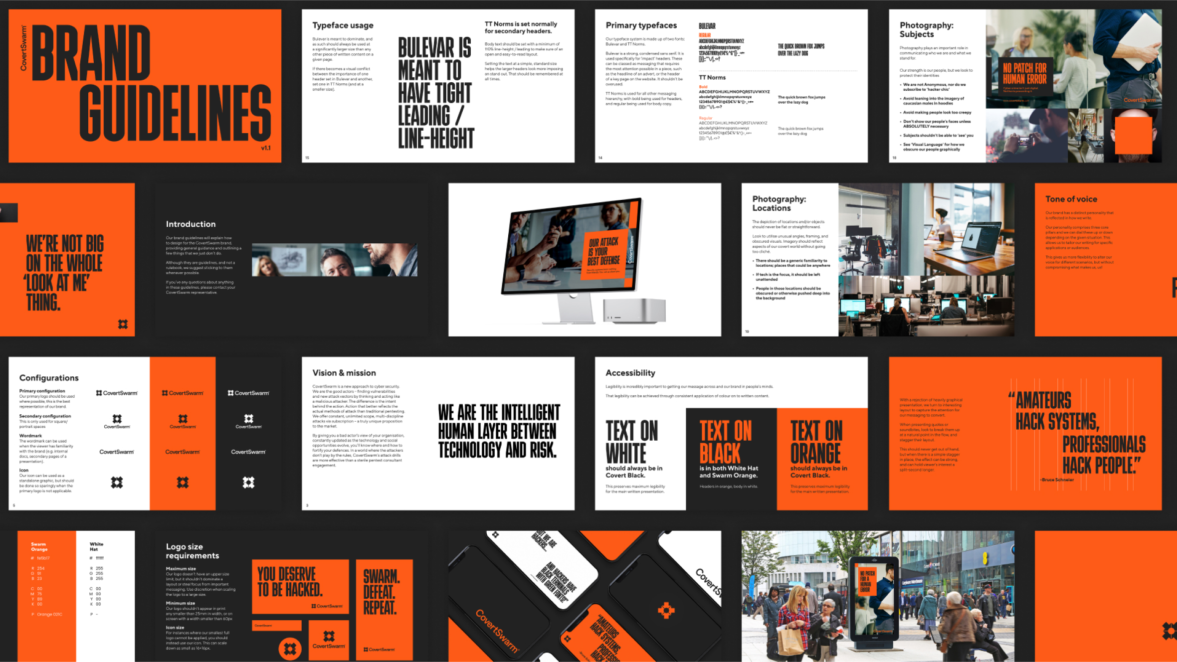 CovertSwarm brand guidelines