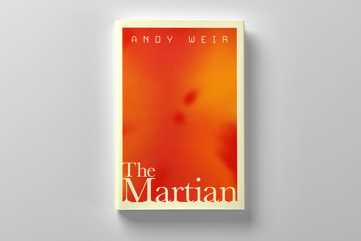 The Martian alternative book cover design